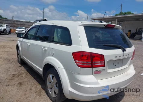 2013 Dodge Journey American Value Pkg из США, поврежденный, VIN 3C4PDCAB2DT587430